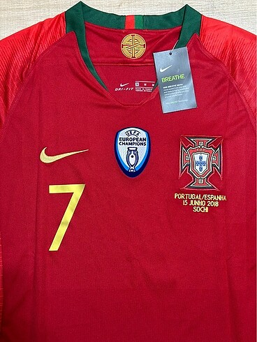 Nike Portekiz Ronaldo 2018 Dünya Kupası Forma