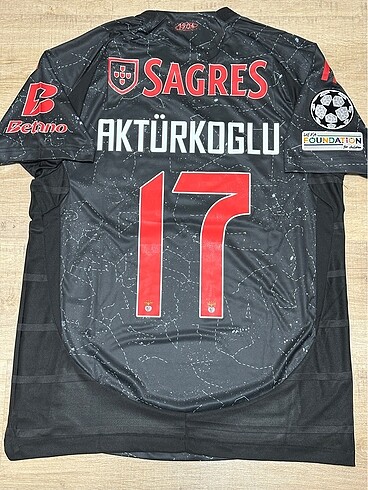 Benfica 2024/25 Deplasman Aktürkoğlu