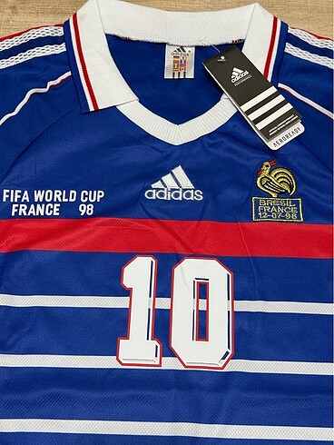 Adidas Fransa 1998 İç Saha Final Zidane