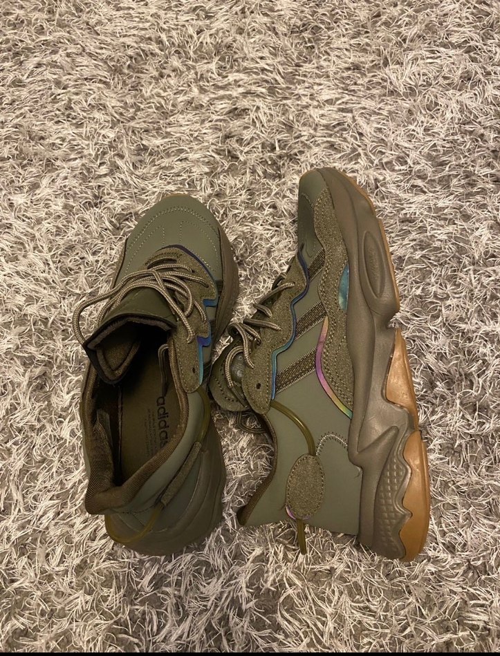 Sıfır Adidas Kamuflaj Desenli Erkek Ayakkabı Sıfır etiketsiz - Görsel 4