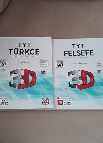 Tyt türkçe ve felsefe+din kültürü arkalı önlü test kitabı 