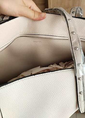 Mango shopper çanta 50x30 cm yeni ve etiketli - Görsel 5