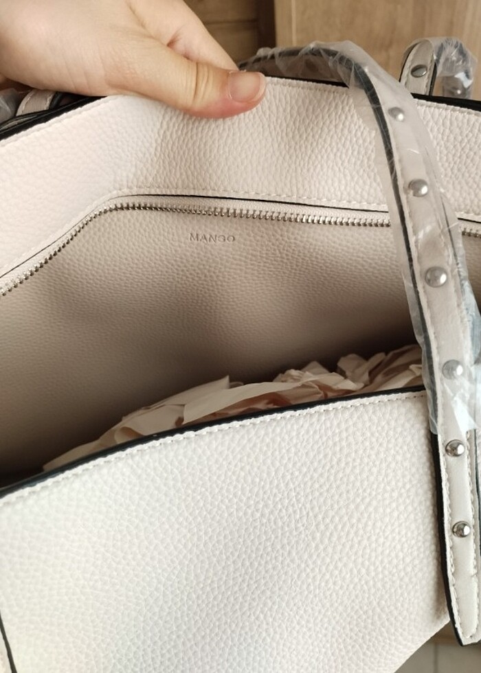 Mango shopper çanta 50x30 cm yeni ve etiketli - Görsel 5