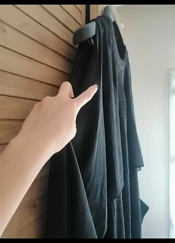 Balon kol mini elbise yeni etiketli  - Görsel 6