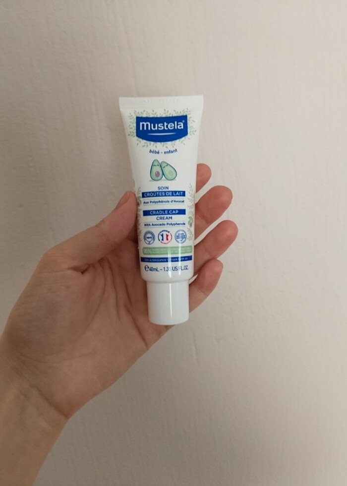 Mustela konak kremi hiç kullanılmadı mustela  cradle çap cream - Görsel 2