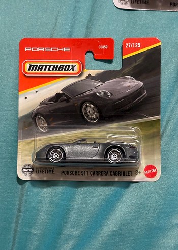  Beden çeşitli Renk Matchbox Porsche 3 lü lot