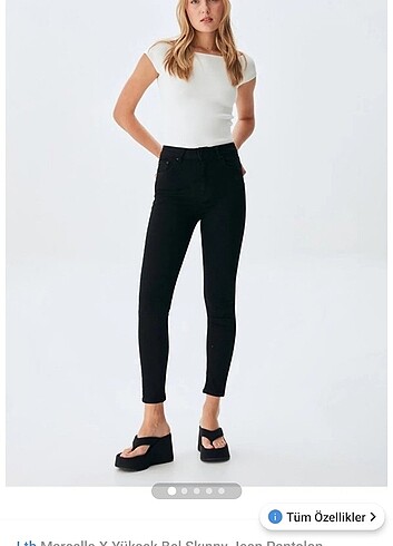 26 Beden LTB SİYAH DAR PANTOLON