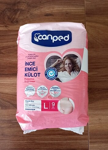 Canped emici külot