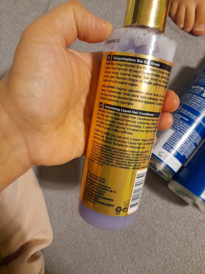 Gliss Aqua Revive ve Restorex Saç Bakım Spreyleri sıvı krem - Görsel 5