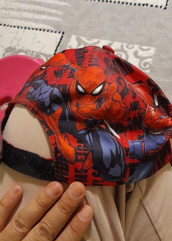 Renkli Spider-Man Erkek Çocuk Şapkası - Görsel 8