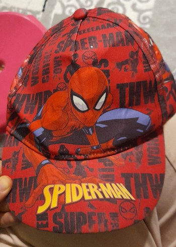 Renkli Spider-Man Erkek Çocuk Şapkası - Görsel 2