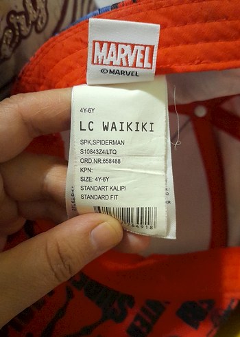 Renkli Spider-Man Erkek Çocuk Şapkası - Görsel 5