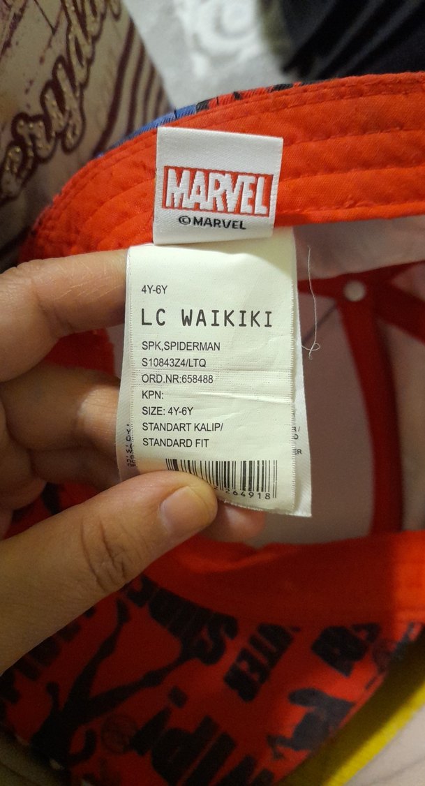 Renkli Spider-Man Erkek Çocuk Şapkası - Görsel 5