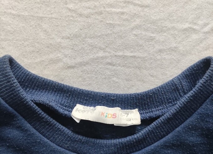 7 Yaş Beden çeşitli Renk Erkek sweatshirt 