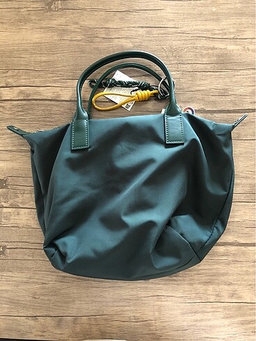  Beden yeşil Renk PULL&BEAR tote çanta