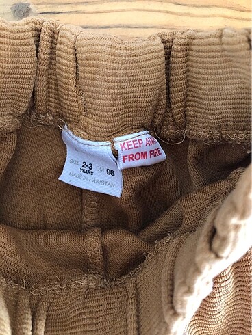 24-36 Ay Beden Zara pantolon