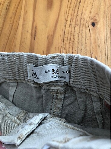 9-12 Ay Beden Zara bebek pantolon