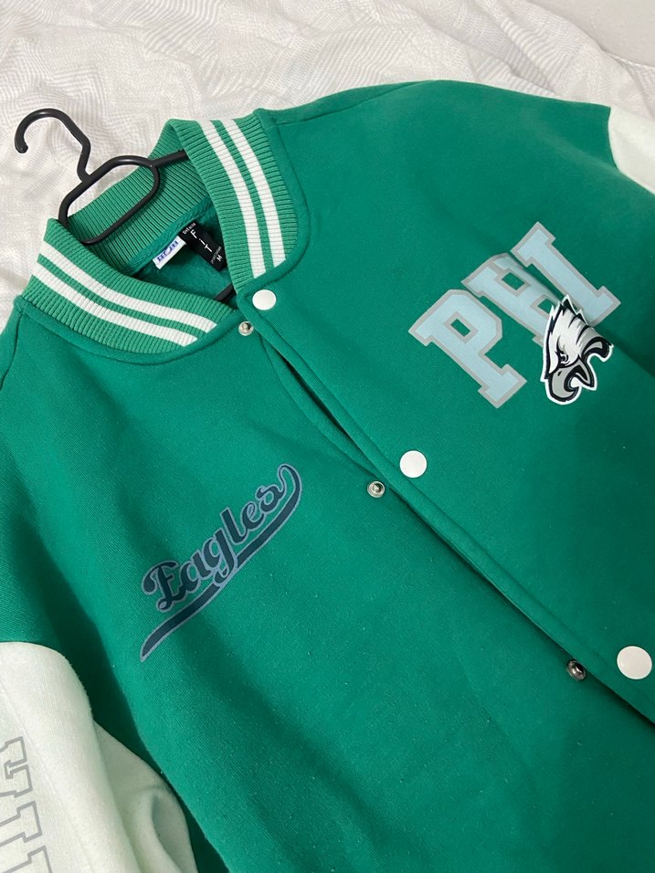 Yeşil Düğmeli Kadın Spor Ceket - Görsel 2