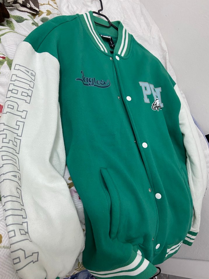 Yeşil Düğmeli Kadın Spor Ceket - Görsel 4