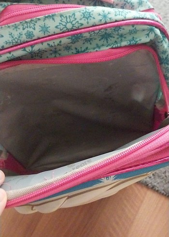 Pembe Pastel Çekçekli Çocuk Okul Çantası - Görsel 6