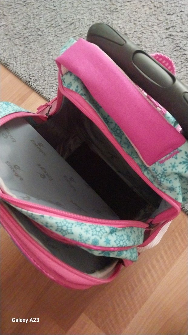 Pembe Pastel Çekçekli Çocuk Okul Çantası - Görsel 5