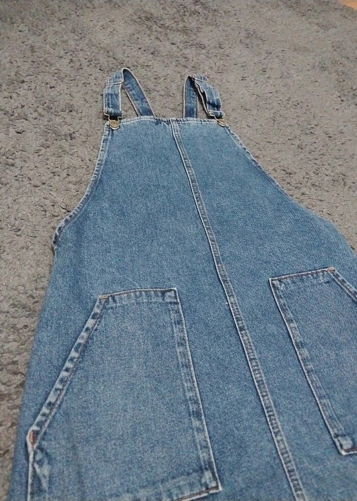 İki adet kot elbise  - Görsel 4