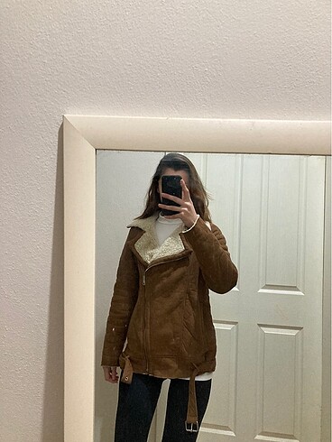 Zara Kadın Kahverengi Ceket+ Kazak