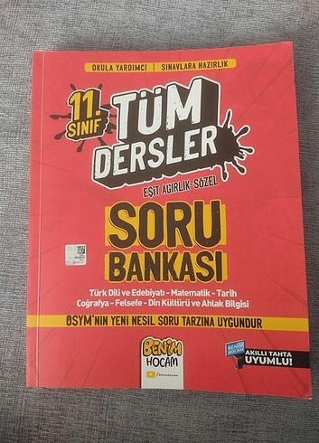 BenimHocam 11.Sınıf Eşit Ağırlık - Sözel
