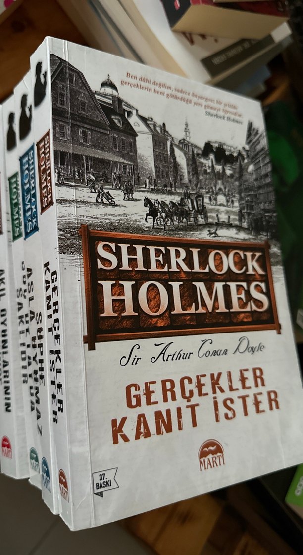Sherlock holmes kitapları - Görsel 3