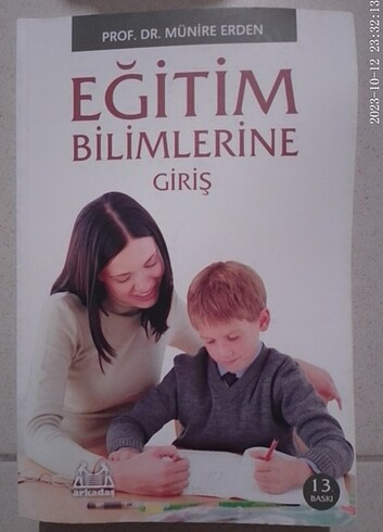 Eğitim bilimine giriş 