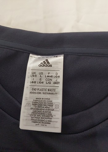adidas 0 Lacivert Uzun Kollu Crop Üst - Görsel 8