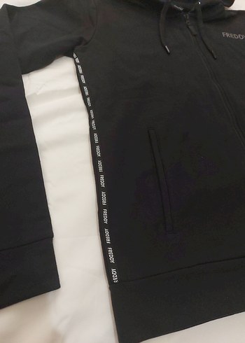 freddy marka 0 Fermuarlı Kapüşonlu Sweatshirt - Görsel 2