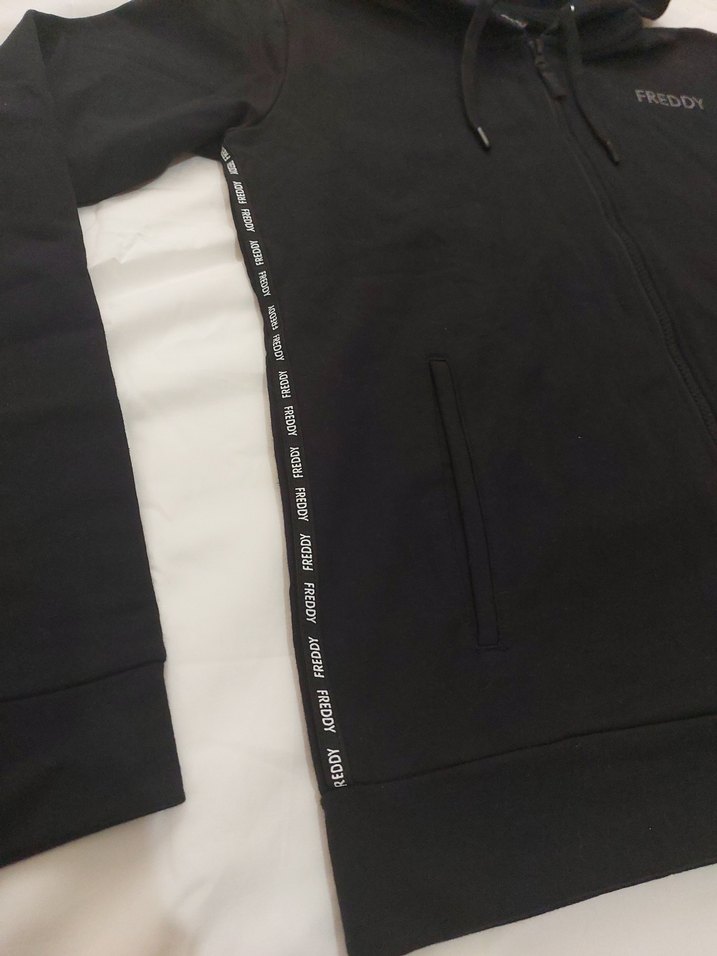 freddy marka 0 Fermuarlı Kapüşonlu Sweatshirt - Görsel 2