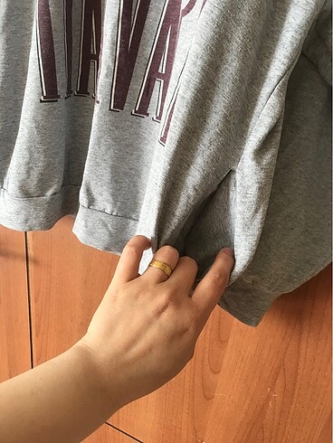 l Beden gri Renk Yazlık sweat