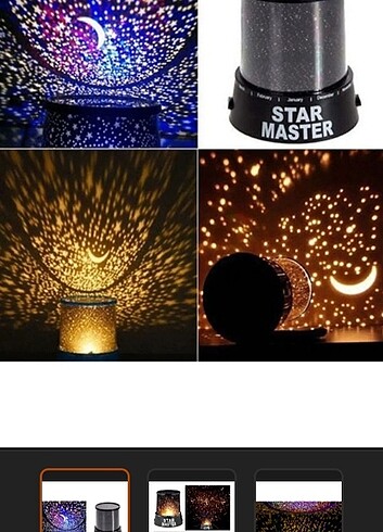 Star master gece lambası 