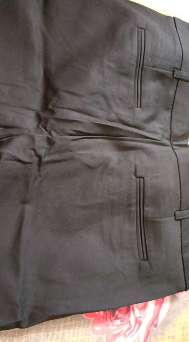 Siyah Kadın Ofis Kumaş Pantolon - Görsel 5