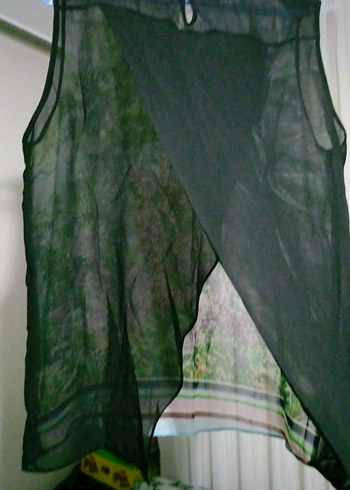 Bohem Çok Renkli askılı   Bluz - Görsel 3