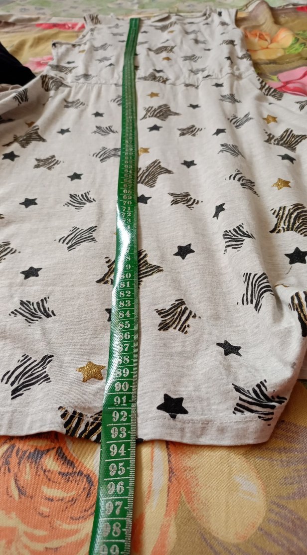 Bohem Beyaz Desenli Uzun Elbise - Görsel 5