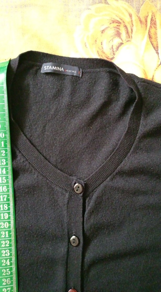 siyah hırka - Görsel 3