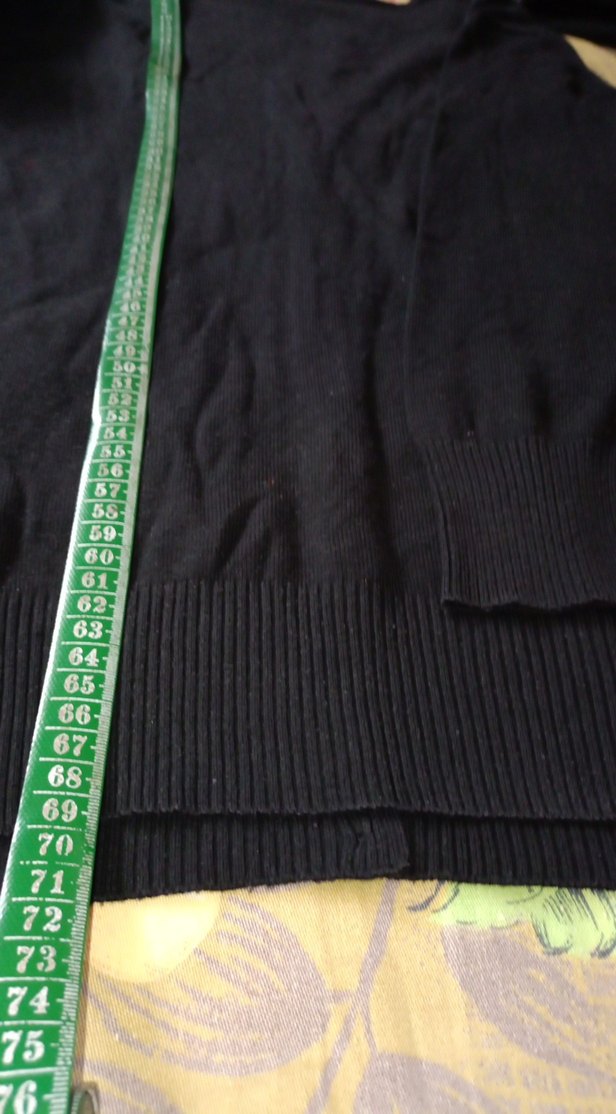 Siyah Düğmeli Midi Kadın Hırka - Görsel 4