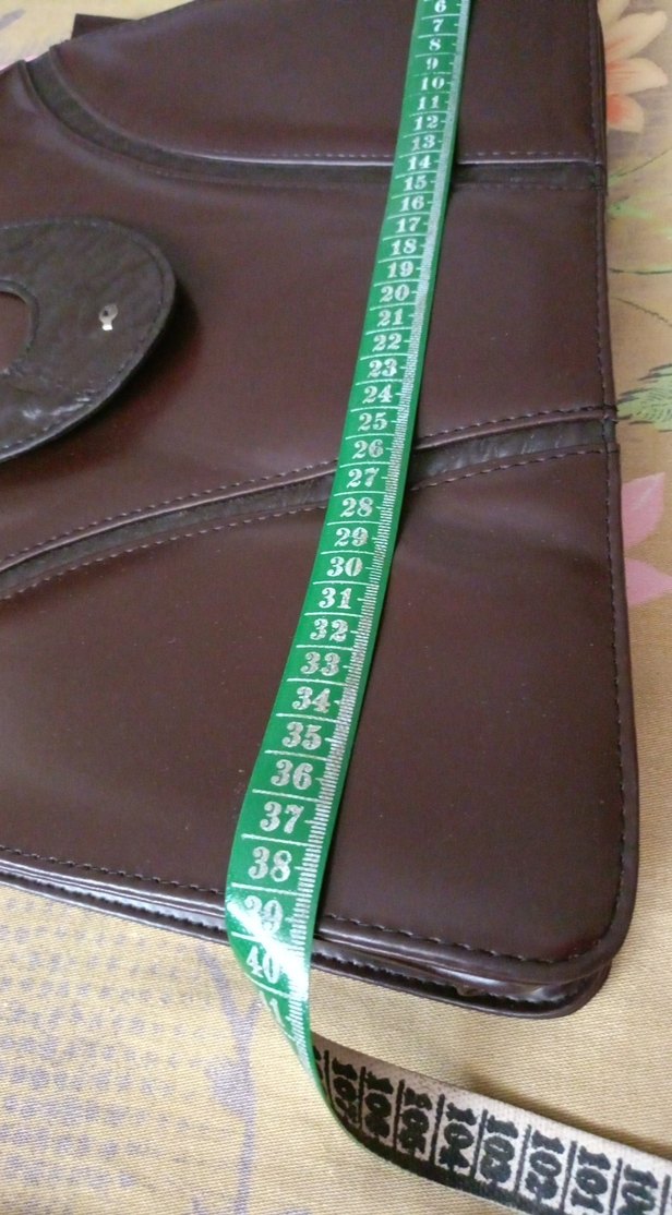 Kahverengi Deri Kadın Omuz Çantası - Görsel 2