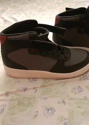 Gri Erkek Çocuk Günlük Botları Cırtlı - Görsel 7