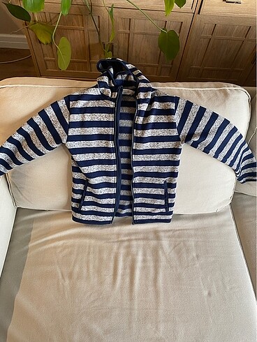 H&M çizgili ceket