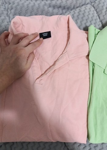 Erkek Pastel Renkli Kısa Kollu Polo Tişört 2 adet - Görsel 3