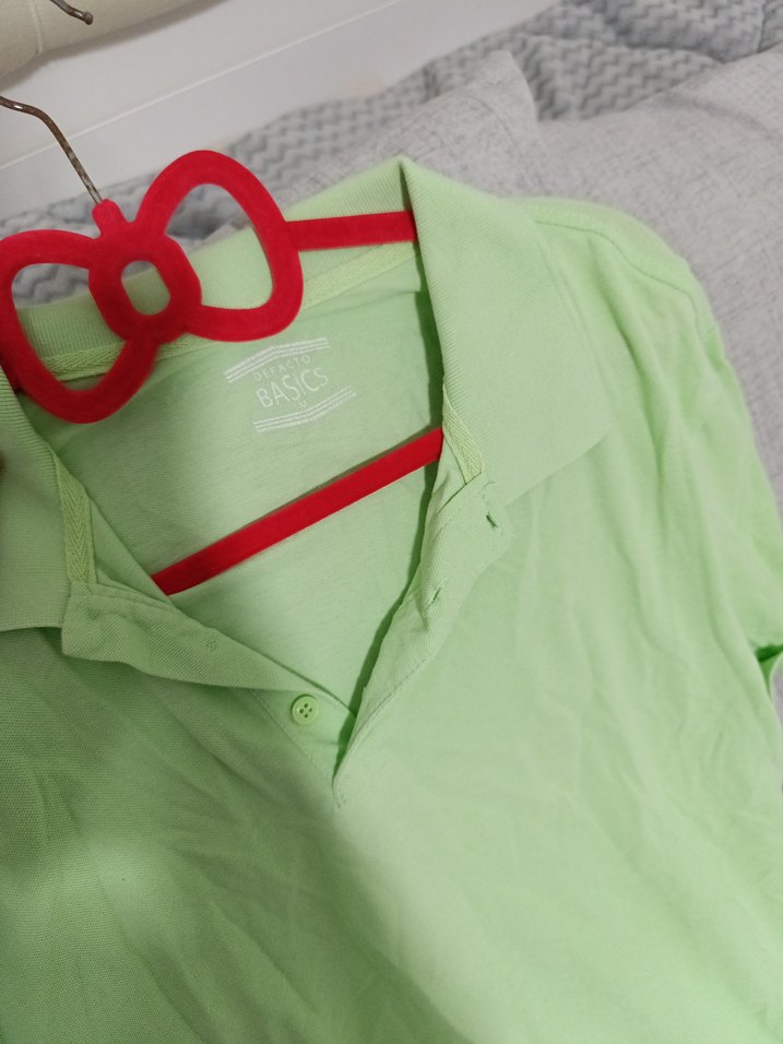 Erkek Pastel Renkli Kısa Kollu Polo Tişört 2 adet - Görsel 4