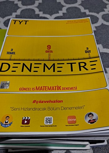 TYT Matematik Deneme Kitabı - 15 Güncel Test