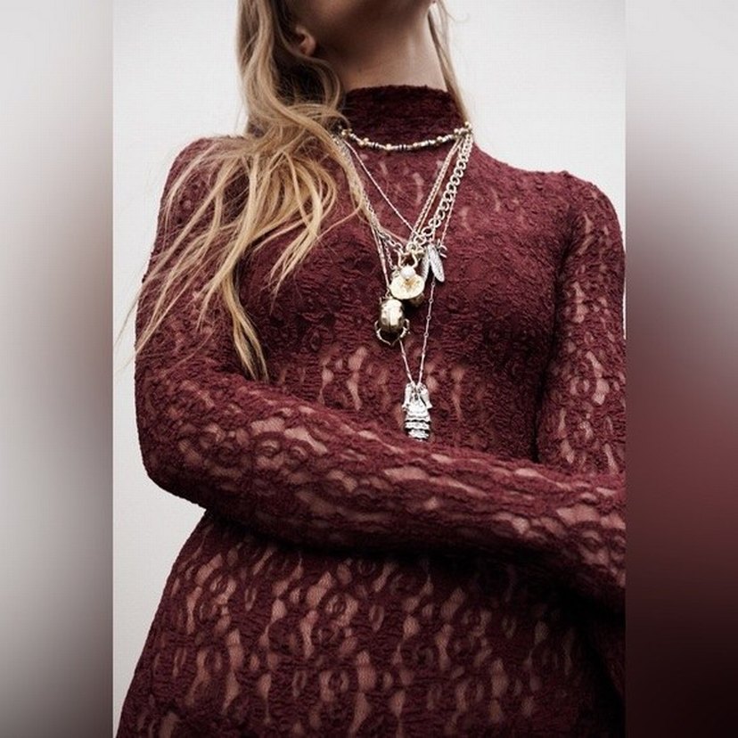 Bohem Zincir Detaylı Uzun Kadın Kolye - Görsel 5