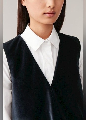 Cos kadife elbise - Görsel 4