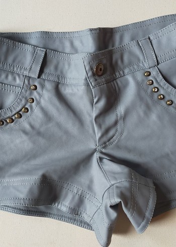 Roberto cavalli mini deri şort
