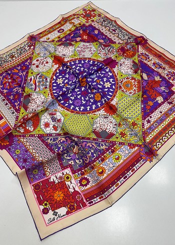 Diğer Silkhome twill ipek eşarp
